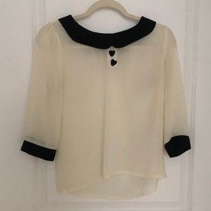 Sheer heart button too